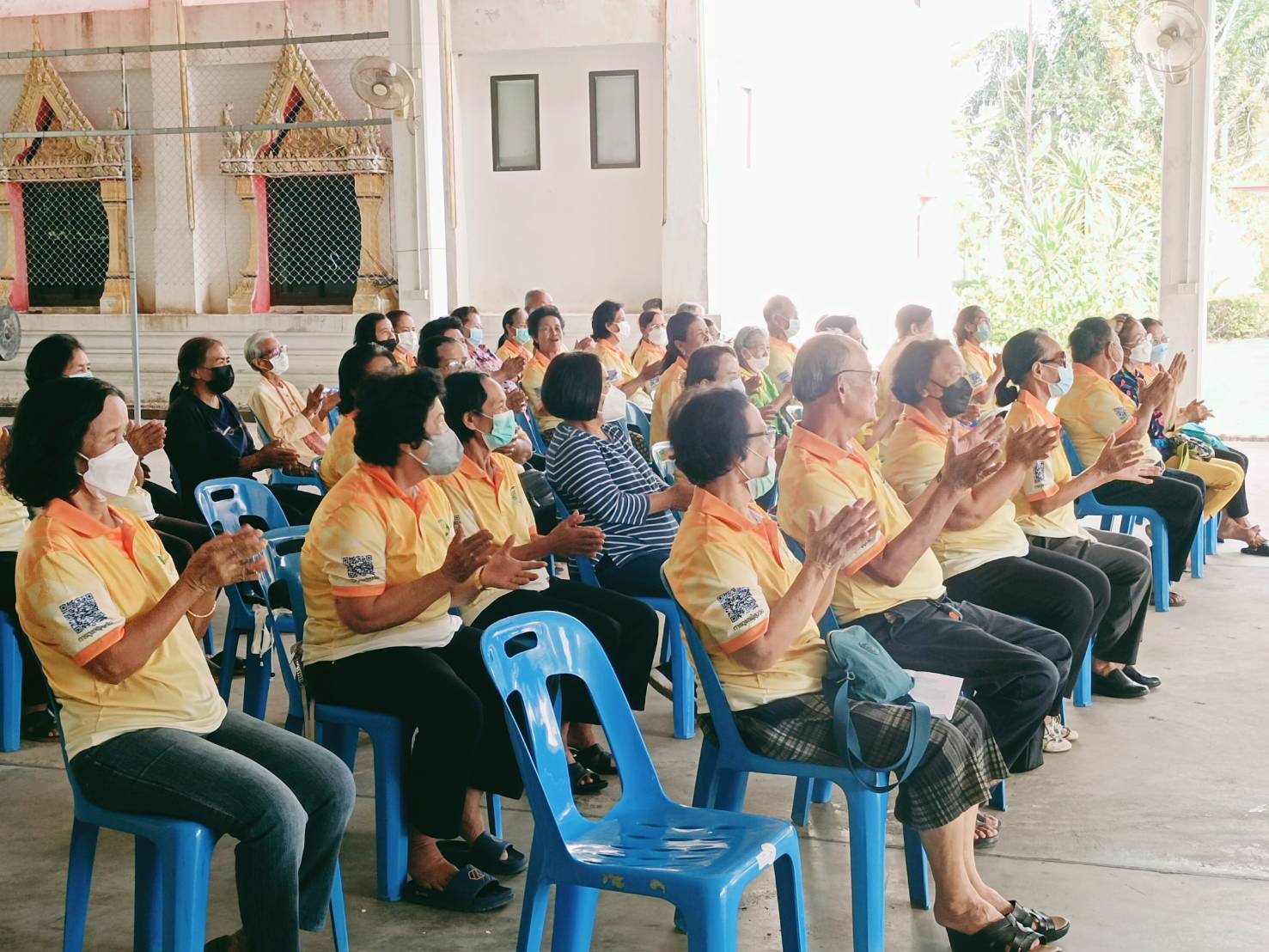 กองทุนหลักประกันสุขภาพเทศบาลตำบลเวียงสนับสนุนงบประมาณในการดำเนินโครงการส่งเสริมและพัฒนาคุณภาพชีวิตผู้สูงอายุ “สูงวัยใส่ใจสุขภาพ” ปีงบประมาณ 2566